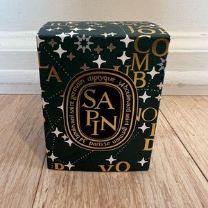 Diptyque Sapin Limited Edition Candle 190g/6.5oz, 100% authentic.